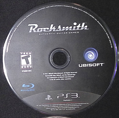 Rocksmith ps3 playstation - rocksmith, (ps3