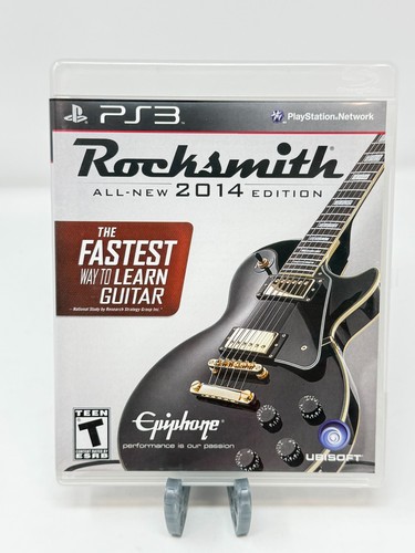 Rocksmith 2014 ps3 cib tested - ps3,
